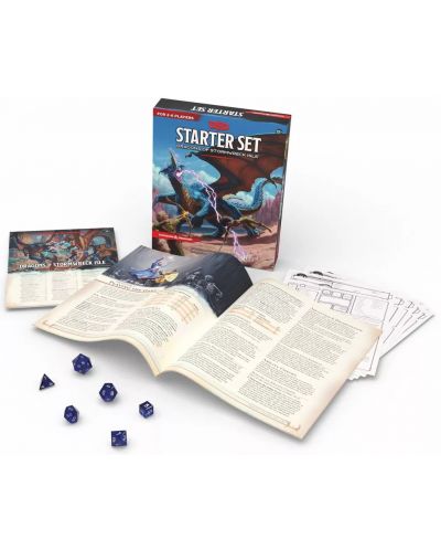 Joc de rol Dungeons & Dragons: Dragons of Stormwreck Isle - Starter Kit - 2