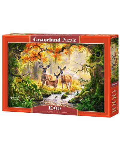 Puzzle Castorland de 1000 piese - Familia regala - 1