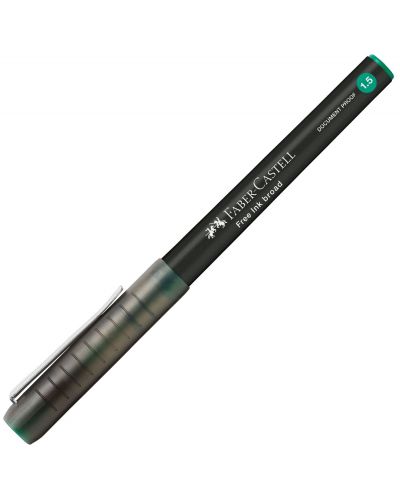 Roller Faber-Castell Free Ink - 1.5 mm, verde - 3