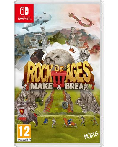 Rock of Ages 3: Make & Break (Nintendo Switch) - 1