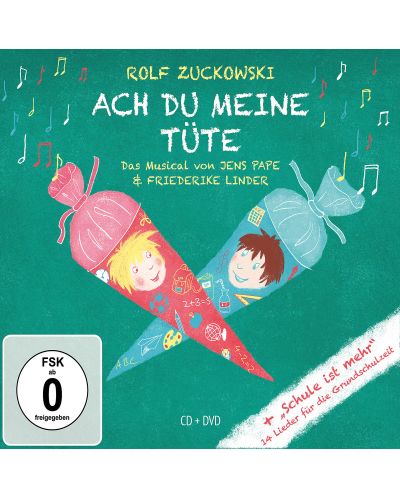 Rolf Zuckowski, Jens Pape - Ach Du meine Tute - Das Musical + 15 Lieder zum Schulanfang (CD + DVD) - 1