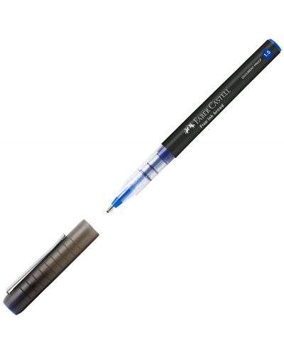Roller Faber-Castell Free Ink - 1.5 mm, albastru - 2
