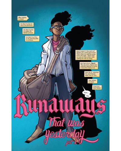 Runaways by Rainbow Rowell and Kris Anka Vol. 3: That Was Yesterday - 2