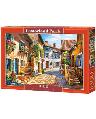 Puzzle Castorland de 1000 piese - Satul Rue - 1