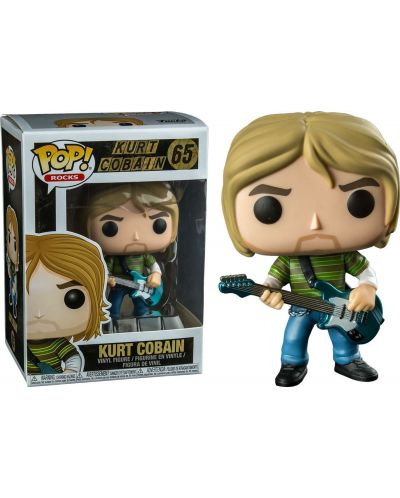 Figurina Funko Pop! Music: Nirvana - Kurt Cobain, #65 | Ozone.ro