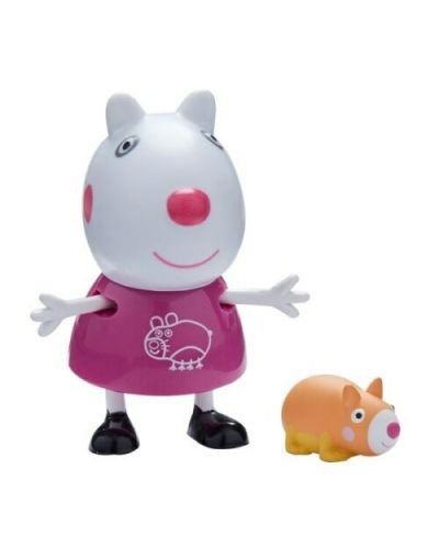 Set figurine Peppa Pig - Cu animal de companie, set, sortiment - 2