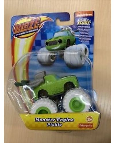 Jucarie pentru copii Fisher Price Blaze and the Monster machines - Monster Engine Pickle - 3