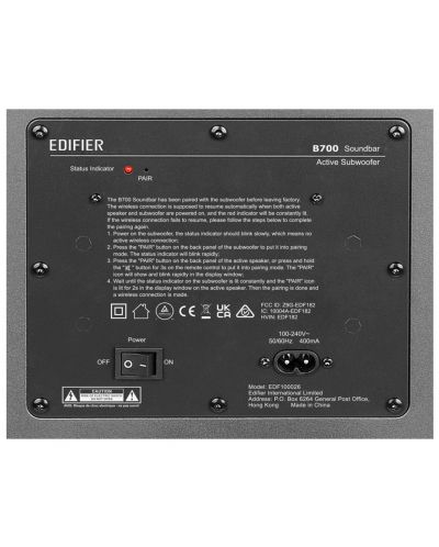 Soundbar Edifier - B700, negru - 5
