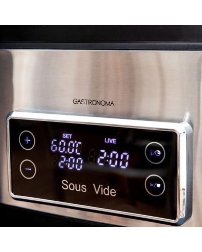 Vas de gătit sub vid Gastronoma - 18310011, 700W, 7,6 l, gri/negru - 3