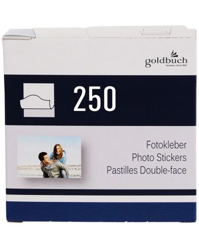 Autocolante autoadezive pentru fotografii Goldbuch - 250 buc, 7 x 7 cm - 1