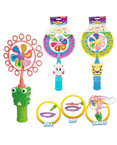 Carusel de săpun Toi Toys - Incredi Bubble, sortiment - 1