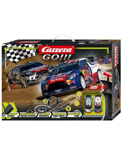 Pistă de curse Carrera - Super Rally, 4,9 m - 5