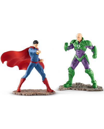 Set figurine  Schleich DC Comics Justice League - Superman vs. Lex Luthor - 1