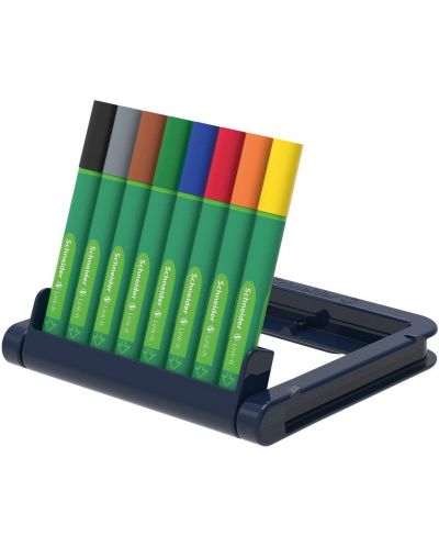 Set carioci Schneider - Link-It, 8 culori, in cutie cu suport - 2