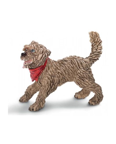 Figurina Schleich Farm Life Dogs - Caine rasa incrucisata, jucandu-se - 1