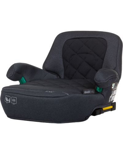 Inaltator scaun auto Chipolino - Safy, IsoFix, i-Size, 125-150 cm, Granite - 1