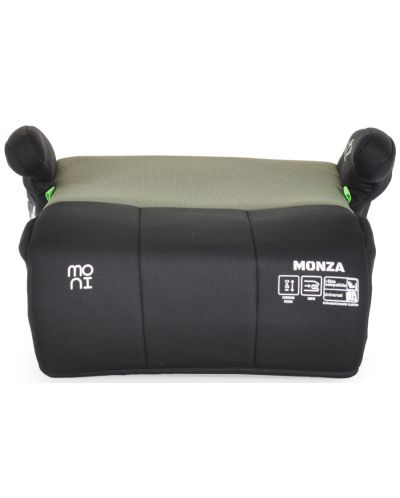 Inaltator scaun auto Moni - Monza, IsoFix, i-Size, 125-150 cm, Green - 3