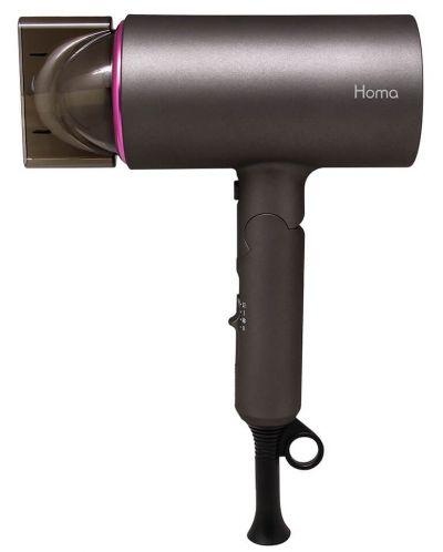 Uscător de păr Homa - HD-244F, 2000W, 3 viteze, gri - 1