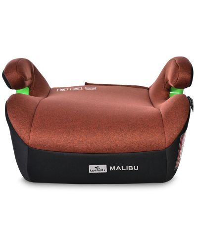 Înălțător auto Lorelli - Malibu, IsoFix, i-Size, 125-150 cm, portocaliu - 2