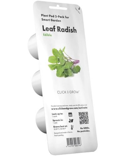 Semințe Click and Grow - Leaf radish, 3 rezerve - 1