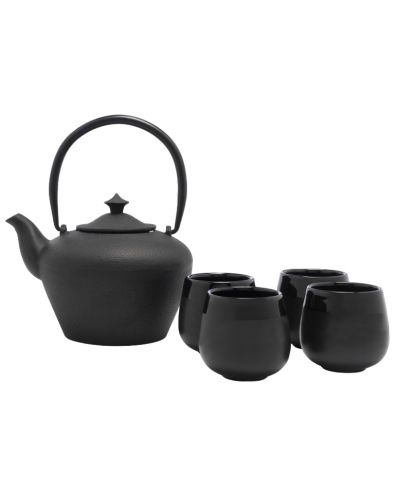 Set pentru ceai Bredemeijer - Chengdu, 1 L, 5 piese, negru - 1