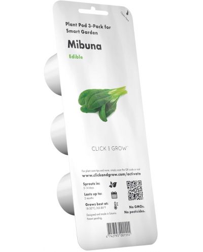 Semințe Click and Grow - Mibuna, 3 rezerve - 1