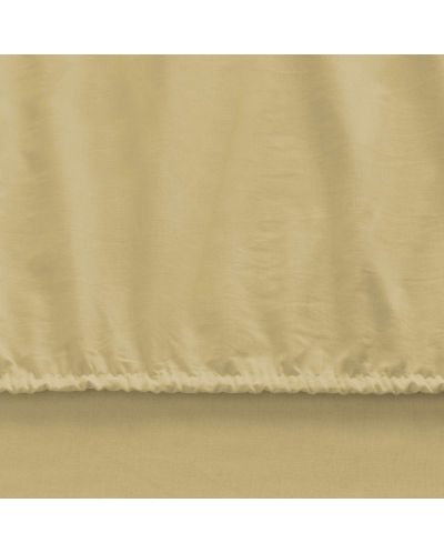 Set cearșaf cu elastic și feță de pernă TAC - 100% bumbac, pentru 100 x 200 cm, galben - 3