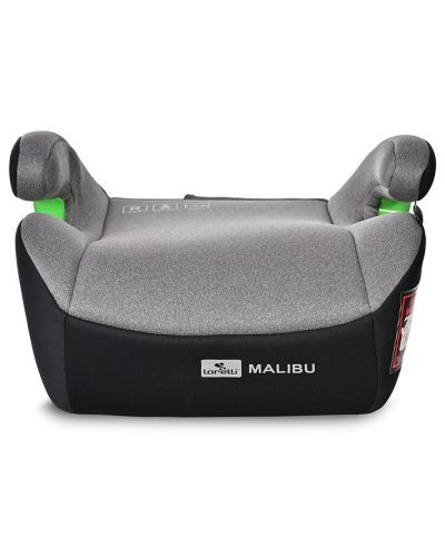 Înălțător auto Lorelli - Malibu, IsoFix, i-Size, 125-150 cm, gri - 2