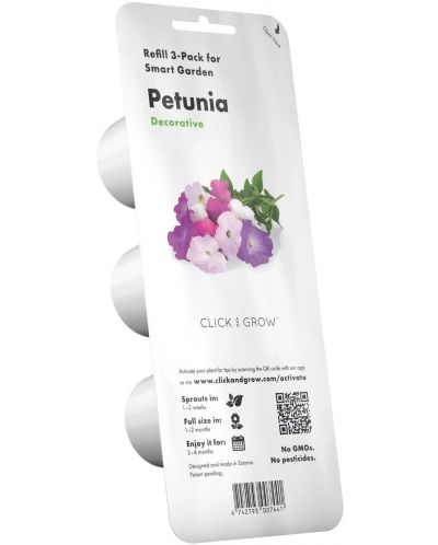 Semințe Click and Grow - Petunia, 3 rezerve - 1