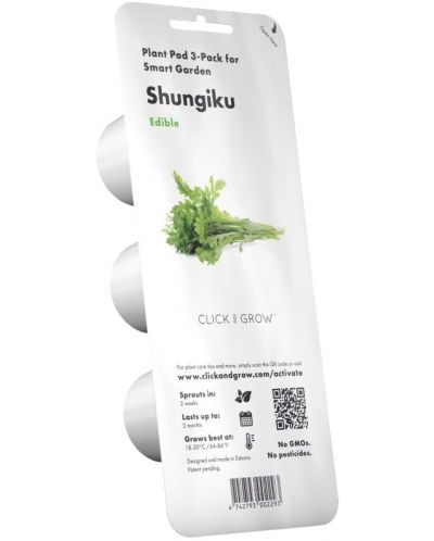Semințe  Click and Grow - Salata de crizanteme Shungiku, 3 rezerve - 1