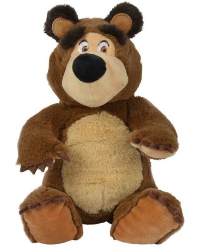 Jucarie de plus Simba Toys Masha si Ursul - Urs, sezand, 20 cm - 1