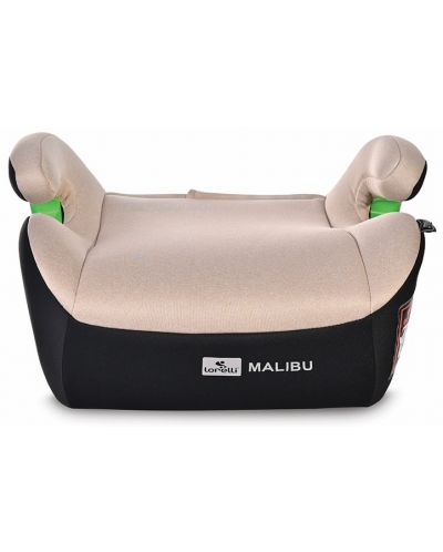 Înălțător auto Lorelli - Malibu, IsoFix, i-Size, 125-150 cm, bej - 2