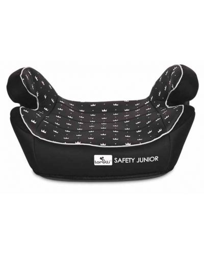 Inaltator scaun auto  Lorelli - Safety Junior Fix Anchorages, 15-36 kg, Black Crowns - 3