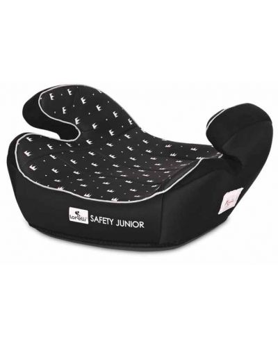 Inaltator scaun auto  Lorelli - Safety Junior Fix Anchorages, 15-36 kg, Black Crowns - 1