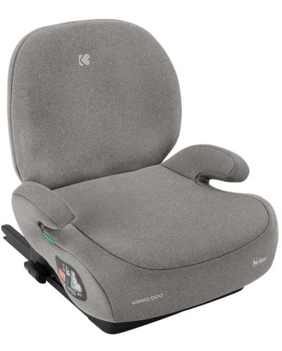 Inaltator scaun auto KikkaBoo - i-Boost, i-Size, IsoFix, 125-150 cm, Light Grey - 1