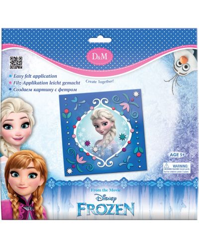 Set creativ Revontuli Toys Oy - Pentru aplicare, Elsa - 1