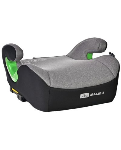 Înălțător auto Lorelli - Malibu, IsoFix, i-Size, 125-150 cm, gri - 1