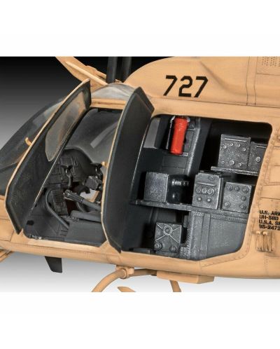 Model asamblabil Revell - Avioane militare: OH-58 Kiowa - 3