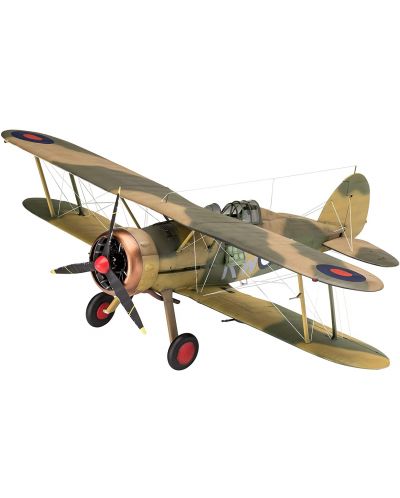 Model asamblabil Revell Militare: Avioane - Gloster Gladiator Mk. II - 1