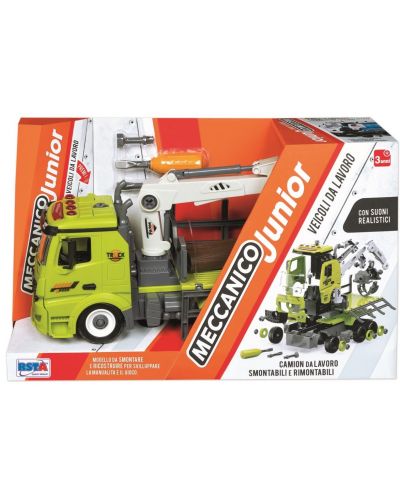 Jucărie asamblată RS Toys - Camion, cu sunete și lumini - 1