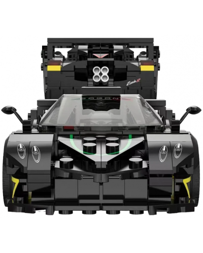 Mașină prefabricată  Rastar - Pagani Zonda R, 1:28, negru - 5