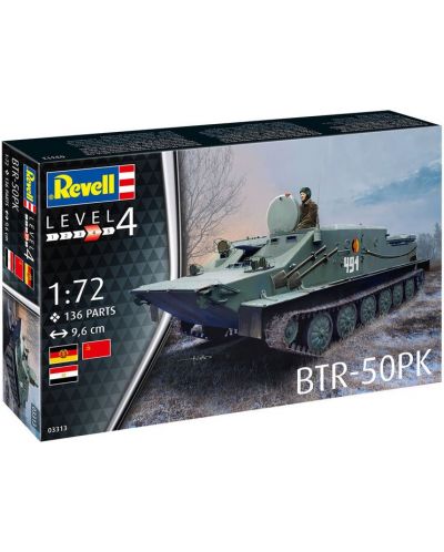 Model asamblabil Revell Militare: Tancuri - Transportor blindat BTR-50PK - 5