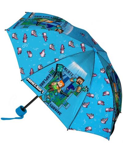 Umbrelă pliabilă pentru copii Coriex Minecraft - 1