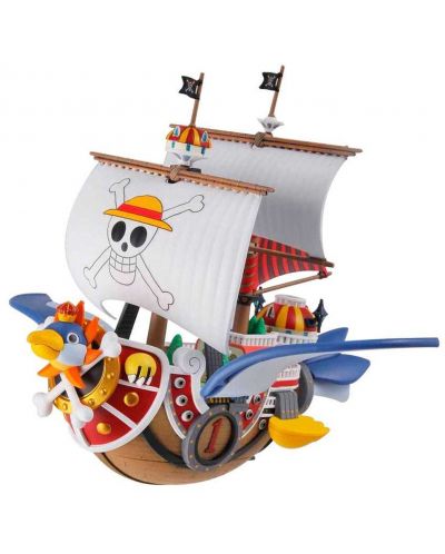 Model asamblat  Bandai Animation: One Piece - Thousand Sunny Flying, 12 cm