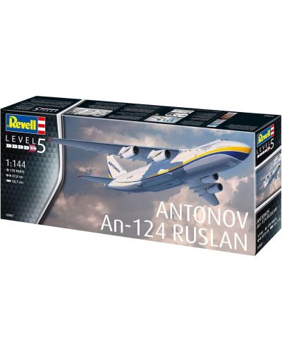 Model de asamblat Revell Contemporan : Avioane - Antonov AN-124
