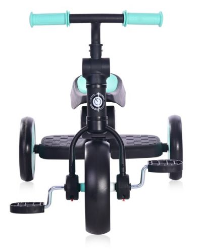 Tricicleta pliabila Lorelli - Buzz, Black & Turquoise - 2