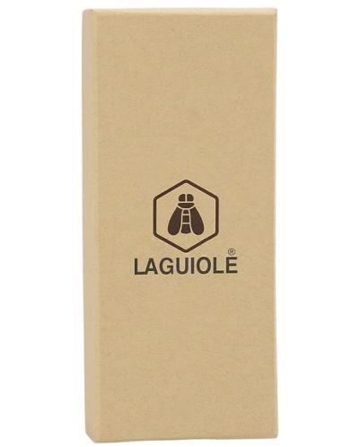Cuțit pliabil Laguiole - Grey pakka, cu un tirbuşon - 4