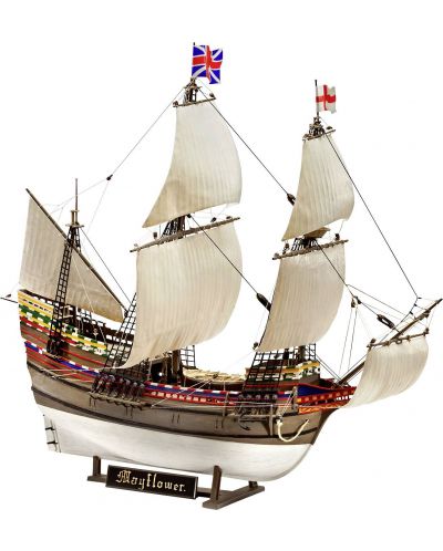 Model asamblabil Revell Antice: Nave - Velierul Mayflower (ediție jubiliară de 400 de ani) - 1