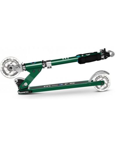 Scooter pliabil cu roți LED Micro - Sprite, verde - 3