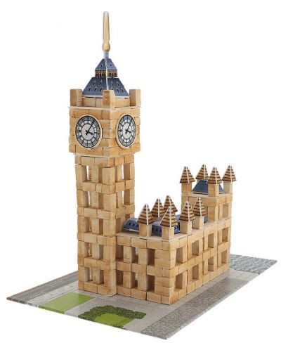 Model asamblabil Trefl Brick Trick Travel - Big Ben - 2